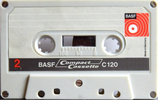 Compact Cassette BASF 120 Type I Normal 1973 Japan