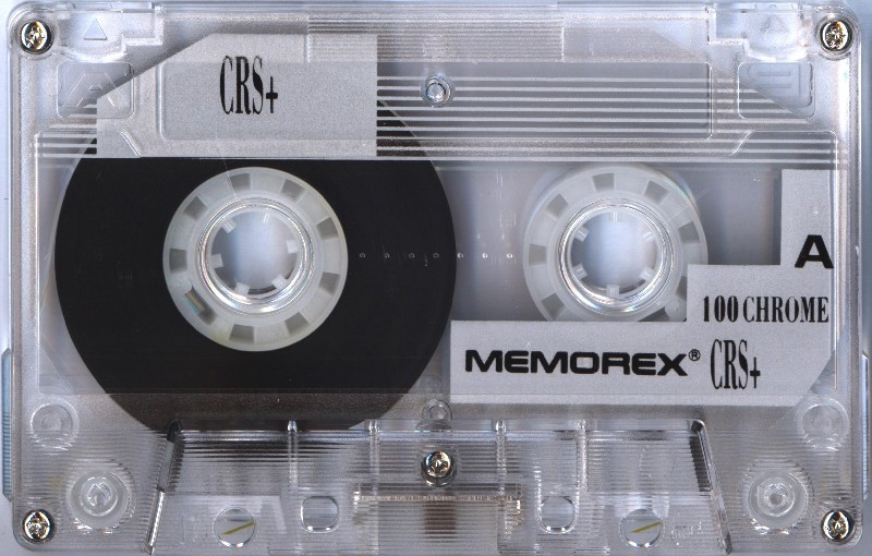 Compact Cassette Memorex CRS+ 100 Type II Chrome 1991 Europe
