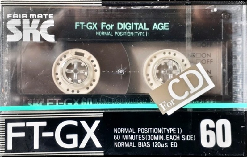 Compact Cassette: Sunkyong Magnetic Limited (SKM) SKC - FT-GX 60