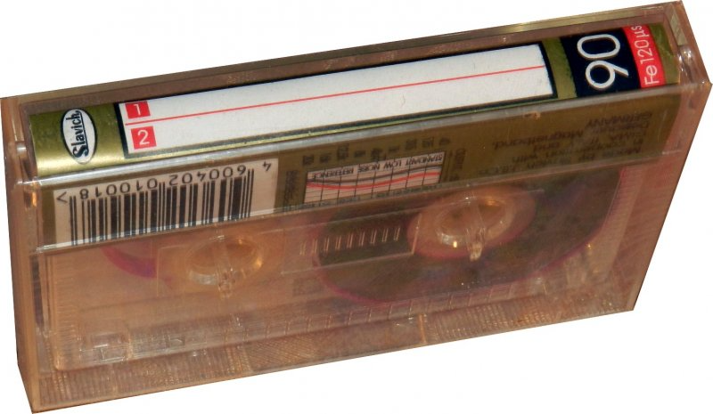 Compact Cassette Slavich 90 Type I Normal Russia