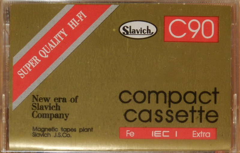 Compact Cassette Slavich 90 Type I Normal Russia