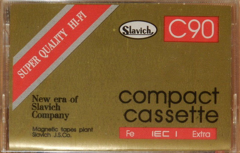 Compact Cassette:  Slavich -  90