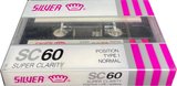Compact Cassette Silver Crown SC 60 Type I Normal 1982 Japan