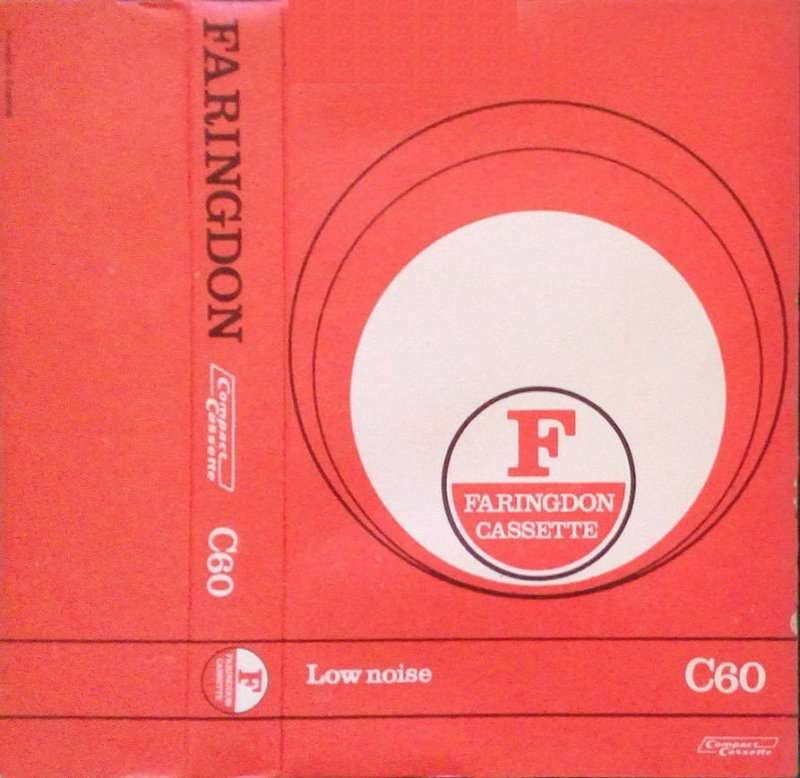 Compact Cassette Faringdon 60 Type I Normal Hong Kong