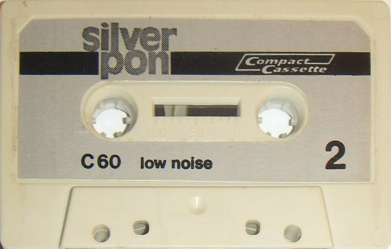 Compact Cassette Silver Pon low noise 60 Type I Normal 1978 Europe