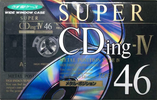 Compact Cassette TDK Super CDing 4 46 "SCD4-46" Type IV Metal 1992 Japan