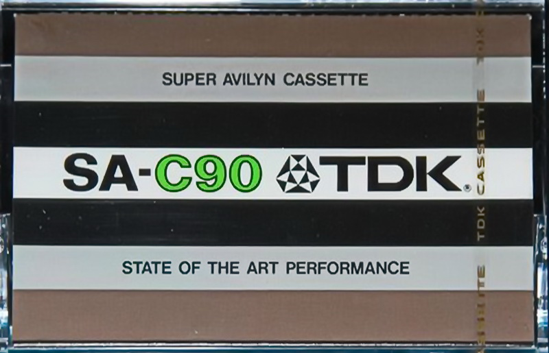 Compact Cassette: TDK  - SA 90