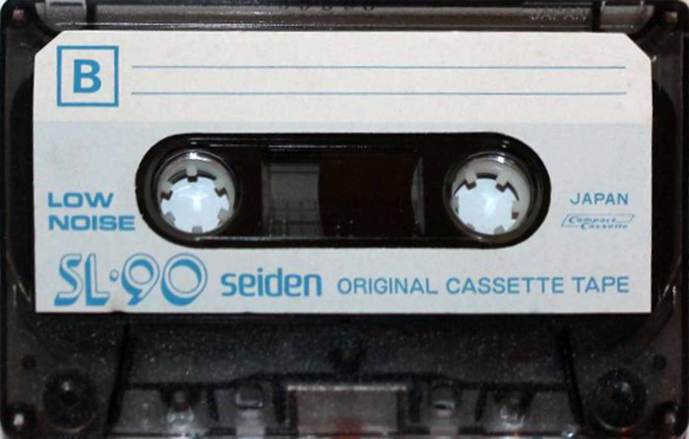 Compact Cassette Seiden SL 90 Type I Normal 1980 Japan