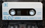 Compact Cassette Seiden SL 90 Type I Normal 1980 Japan