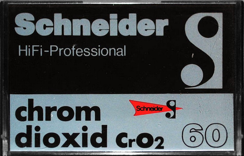 Compact Cassette: Unknown Schneider -  60