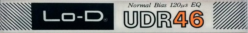 Compact Cassette Lo-D UDR 46 Type I Normal 1984 Japan
