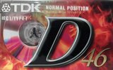 Compact Cassette TDK D 46 "D-46EB" Type I Normal 1997 Worldwide