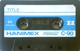 Compact Cassette Hanimex 90 Type I Normal USA