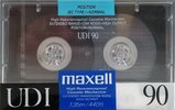 Compact Cassette Maxell UDI / UD1 60 Type I Normal 1988 Europe