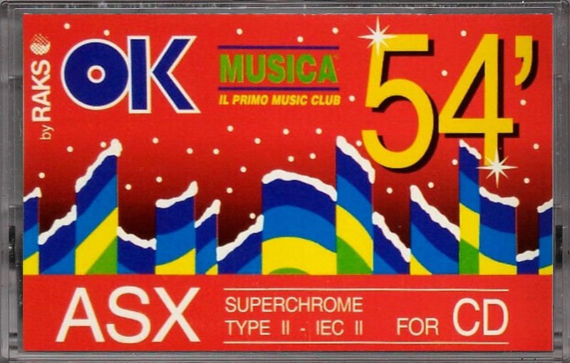 Compact Cassette: RAKS ASX -  54