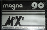 Compact Cassette Magna MaX2 90 Type I Normal 1976 Europe