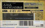 2 pack AXIA AU-IIx 80 "AU2X A 802" Type II Chrome 1992 Japan