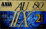 2 pack AXIA AU-IIx 80 "AU2X A 802" Type II Chrome 1992 Japan