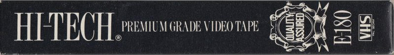 VHS, Video Home System Hi-Tech 180 Type I Normal 1980 Europe