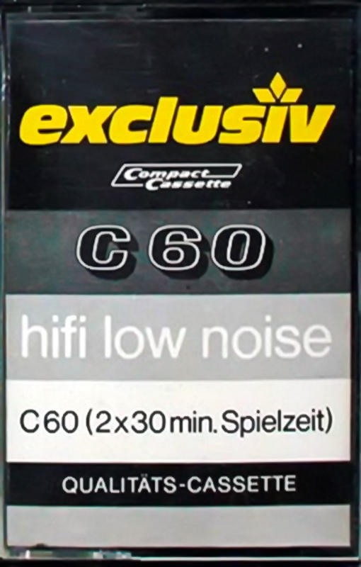 Compact Cassette Exclusiv 60 Type I Normal 1982 Germany