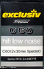 Compact Cassette Exclusiv 60 Type I Normal 1982 Germany
