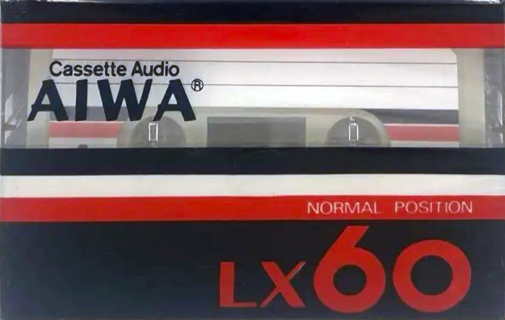 3 pack Aiwa LX 60 Type I Normal 1979 Japan
