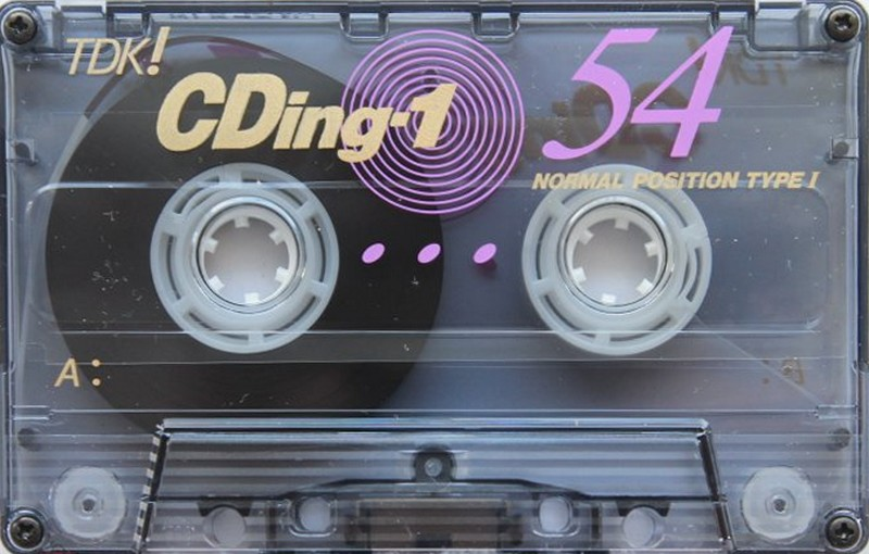 Compact Cassette: TDK  - CDing-1 54