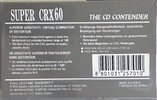 Compact Cassette Goldstar CRX 60 Type II Chrome 1991 North America
