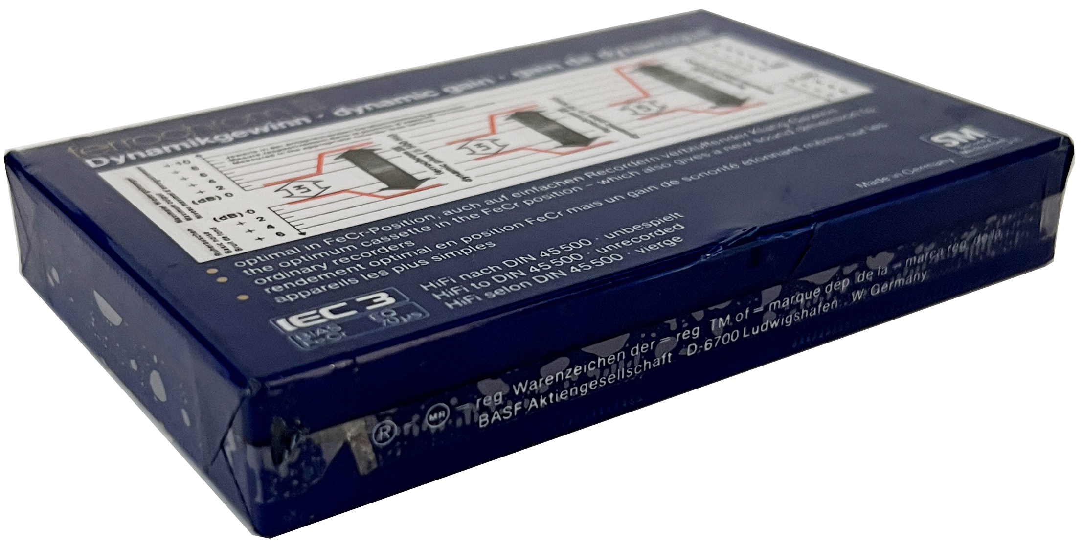 Compact Cassette BASF Ferrochrom 60 Type III Ferro Chrome 1981 Europe