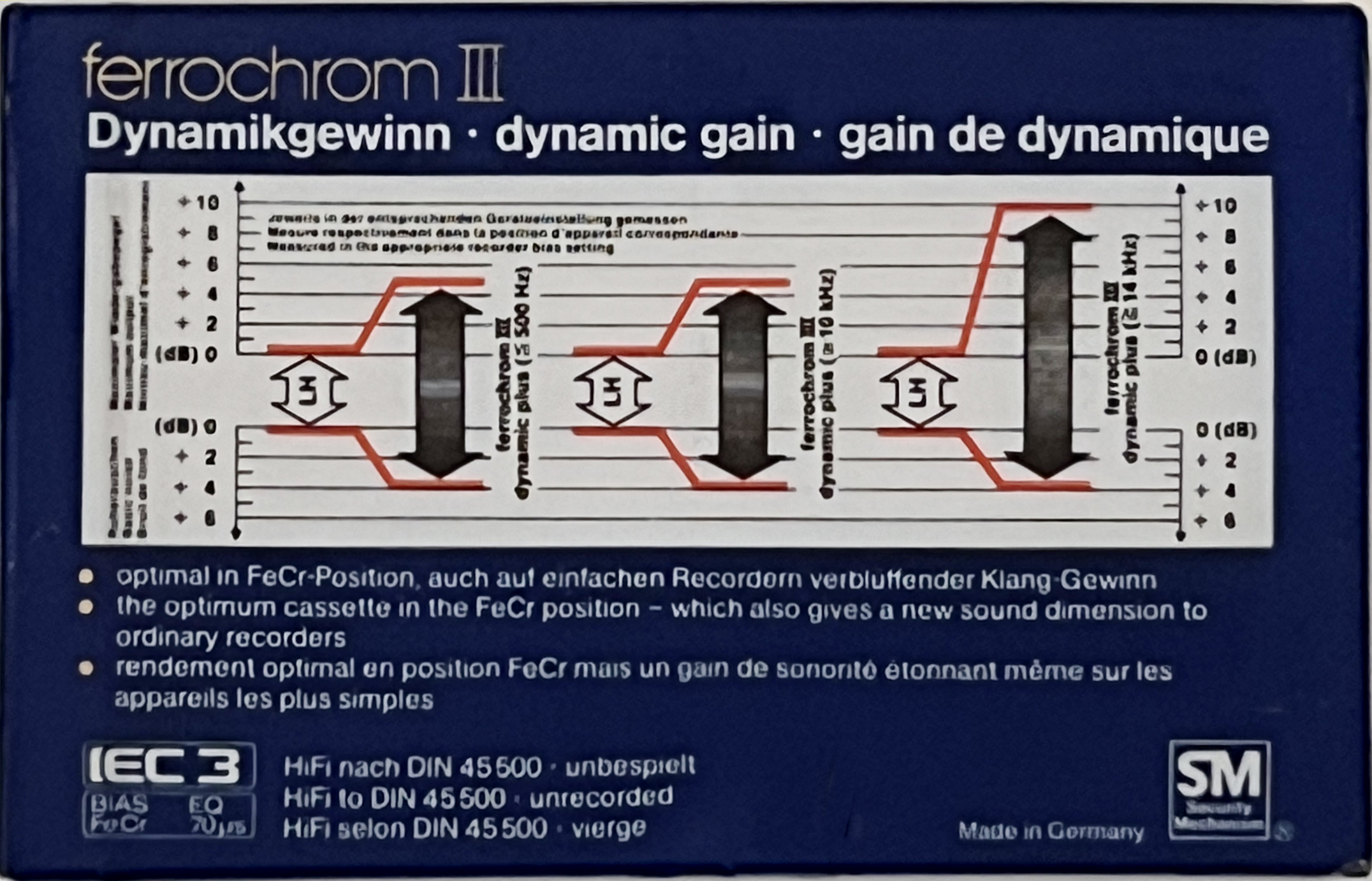 Compact Cassette: BASF  - Ferrochrom III 60