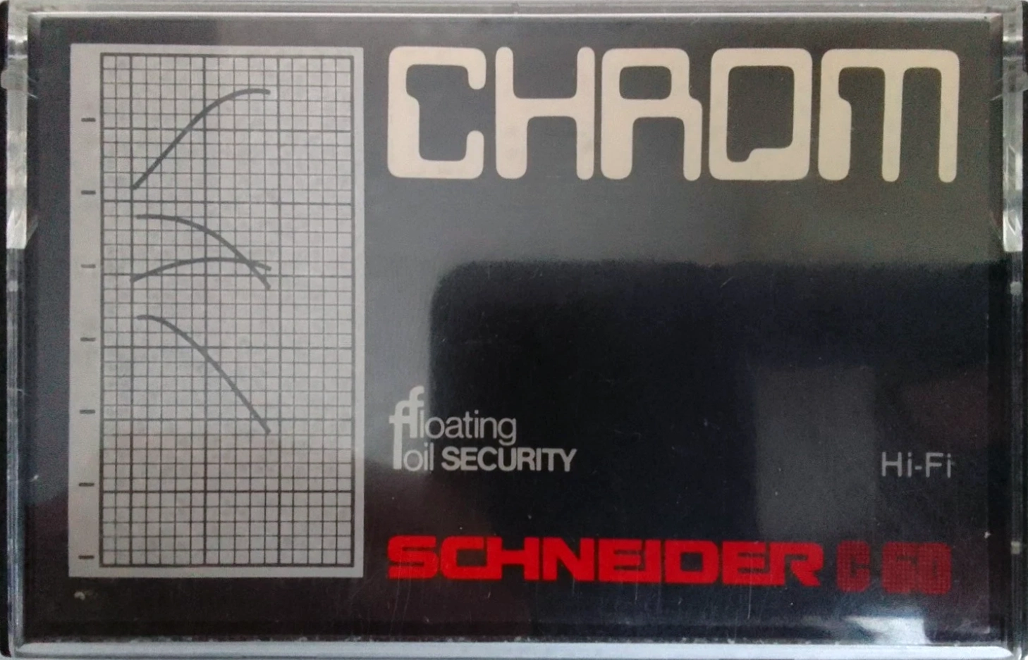 Compact Cassette Schneider 60 Type II Chrome 1976 Europe