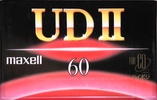 Compact Cassette Maxell UDII / UD2 60 "UD2-60G" Type II Chrome 1994 Japan