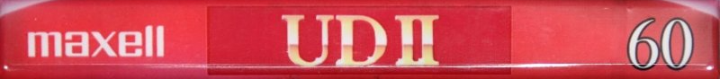 Compact Cassette Maxell UDII / UD2 60 "UD2-60G" Type II Chrome 1994 Japan