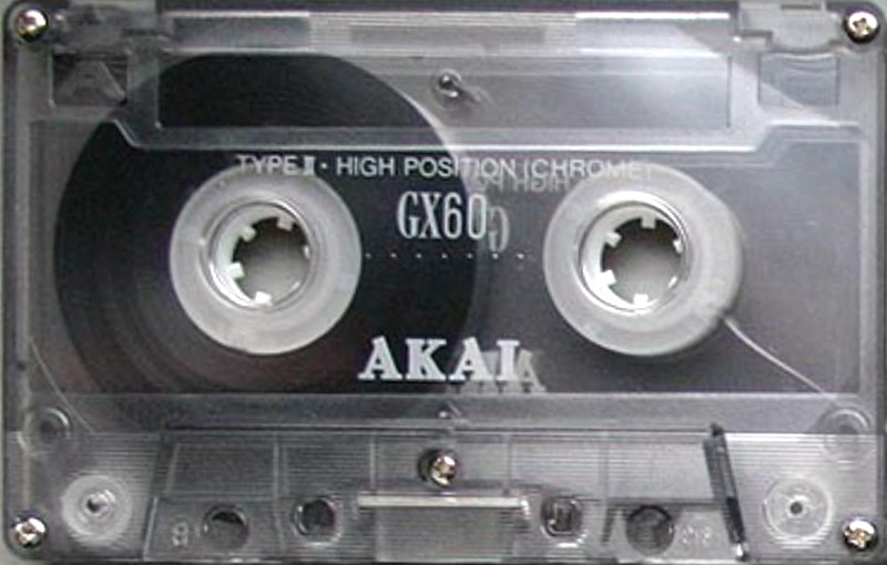 Compact Cassette Akai GX 60 Type II Chrome 1991 Europe