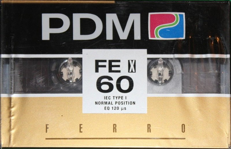 Compact Cassette:  PDM - FE X 60