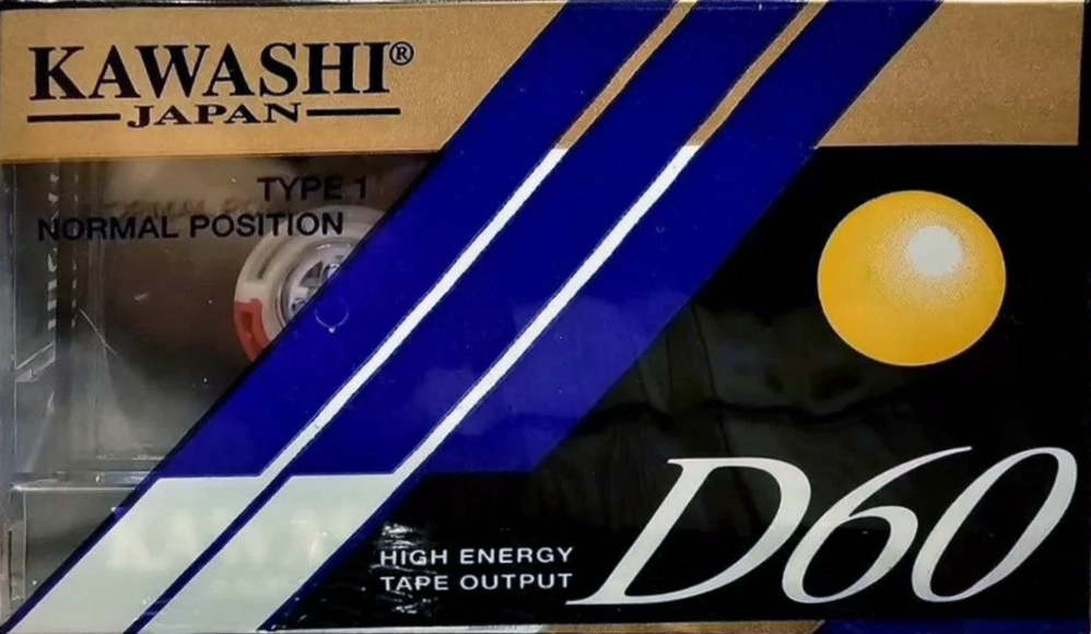 Compact Cassette Kawashi D 60 Type I Normal 1996 Unknown Country