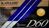 Compact Cassette Kawashi D 60 Type I Normal 1996 Unknown Country