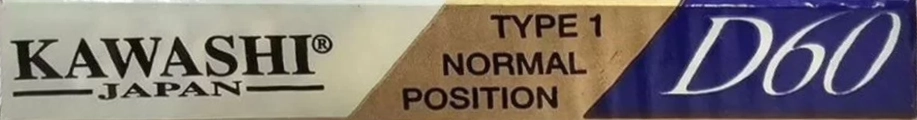 Compact Cassette Kawashi D 60 Type I Normal 1996 Unknown Country