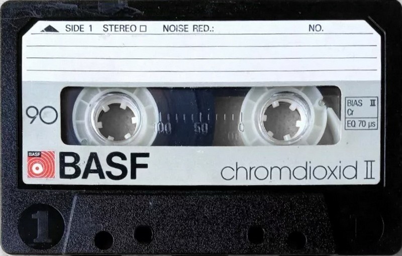 Compact Cassette: BASF  - Chromdioxid II 90