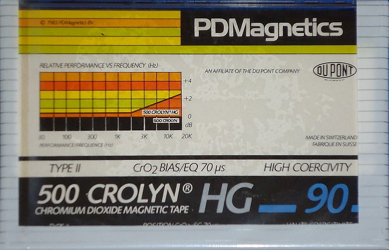 Compact Cassette:  PDM - 500 Crolyn 90