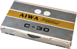 Compact Cassette Aiwa 30 Type I Normal 1968 Japan