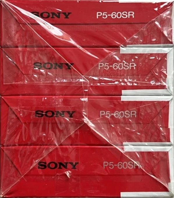 4 pack Sony SR 60 "4P5-60SR SF" Type I Normal 1991 Europe