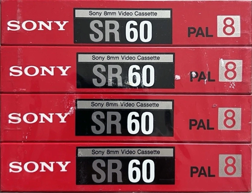 4 pack Sony SR 60 "4P5-60SR SF" Type I Normal 1991 Europe
