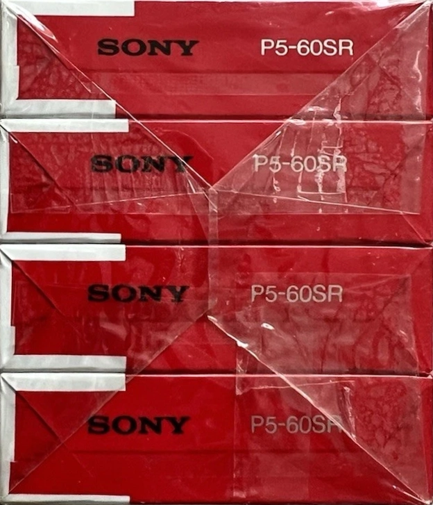 4 pack Sony SR 60 "4P5-60SR SF" Type I Normal 1991 Europe