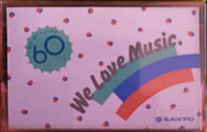 Compact Cassette:  Sanyo - We Love Music 60