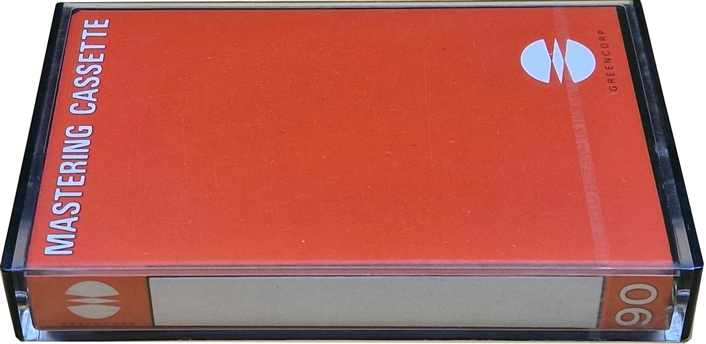 Compact Cassette Greencorp 90 "Mastering cassette" Type I Normal 1975 Australia