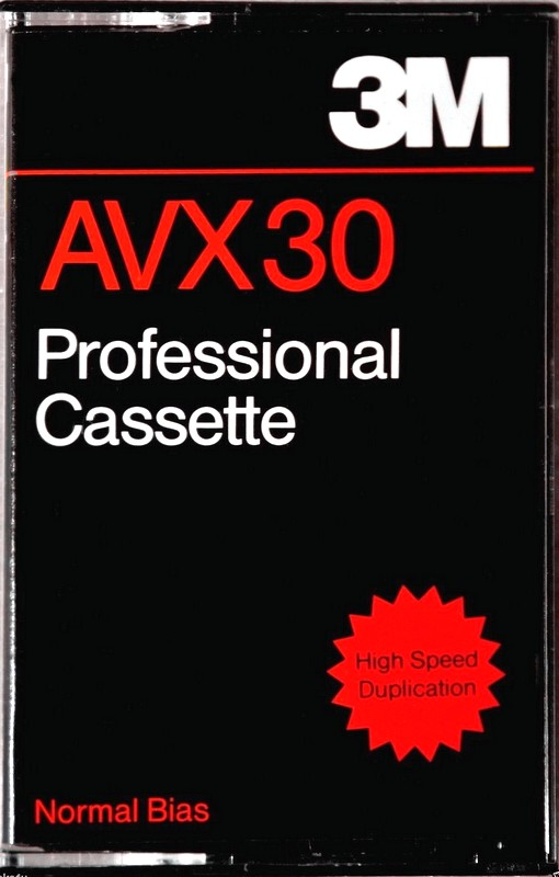 Compact Cassette: 3M  - AVX 30