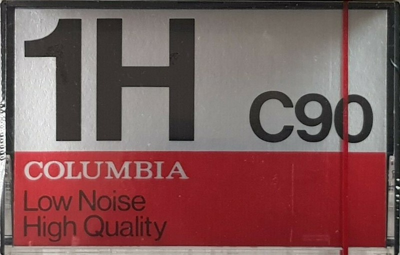 Compact Cassette Columbia 1H 90 Type I Normal 1976 Japan