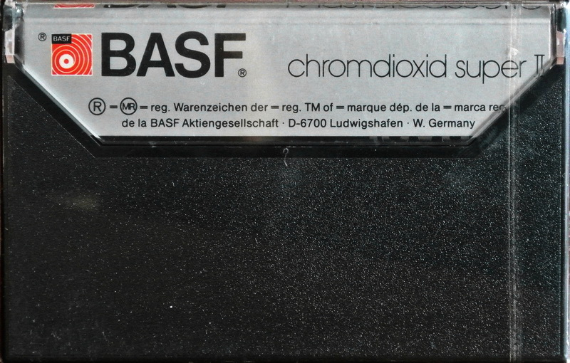 Compact Cassette: BASF  - Chromdioxid Super II 60