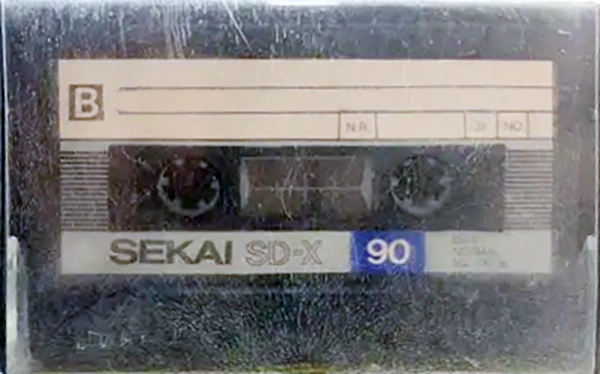 Compact Cassette Sekai SD-X 90 Type I Normal 1988 Latin America